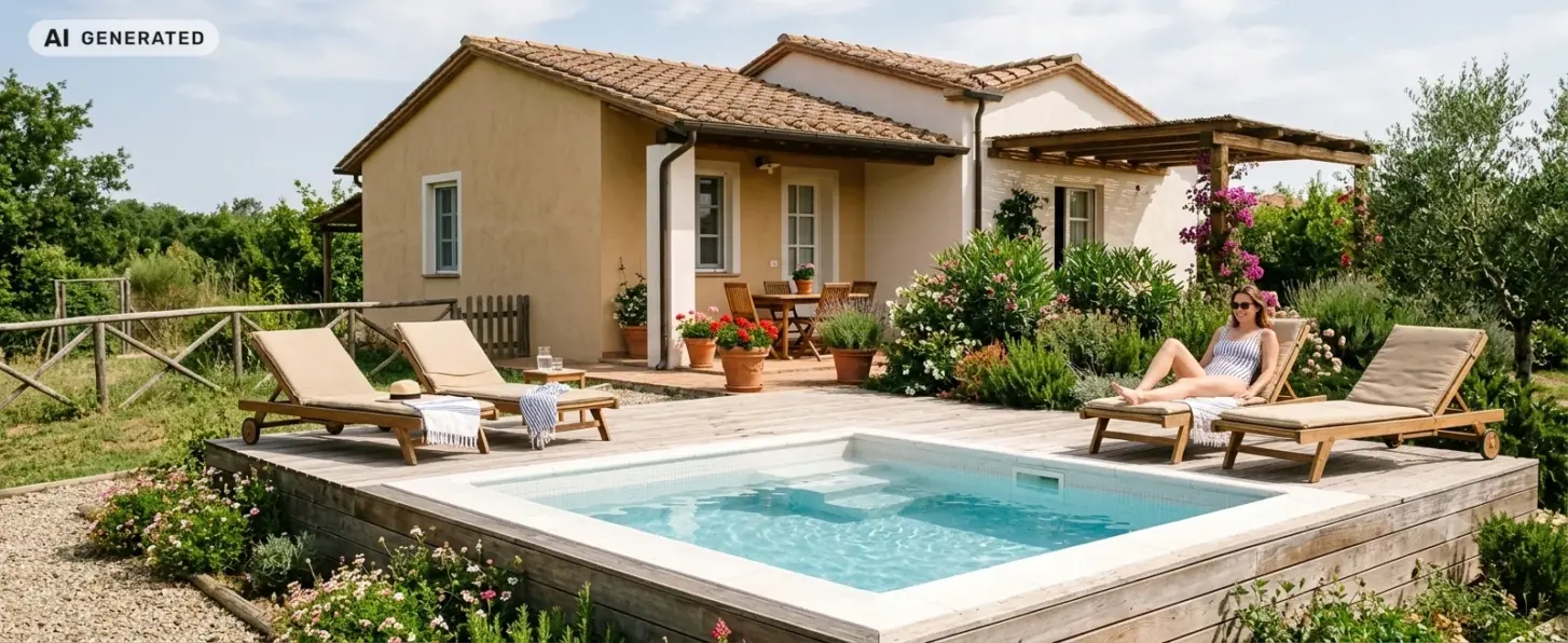 Mini Piscina in una abitazione privata