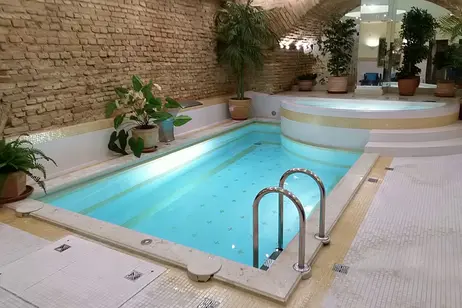 Mini piscina installata in abitazione in zona collinare